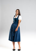 Dirndl Schlossberg in Rauchblau