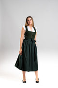 Dirndl Schlossberg in Tannengrün